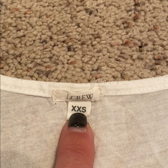 J. Crew white tank top - Picture 4 of 8